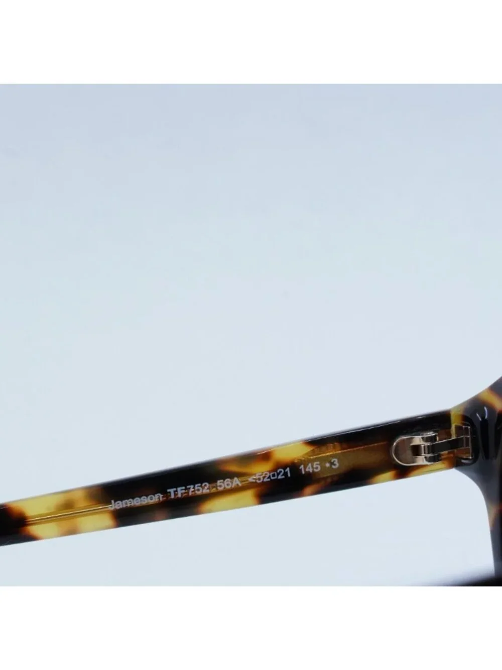 Tom Ford Jameson FT0752 56A Sunglasses - Havana Frame, Smoke Lenses
